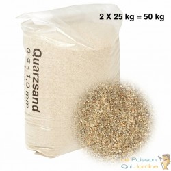 Sable Quartz Filtre Piscine 50 kg. LIVRAISON GRATUITE. Granuilométrie 0,5- 1mm