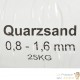 Sable Quartz Filtre Piscine 25 kg. LIVRAISON GRATUITE. Granuilométrie 0,7- 1,25 mm