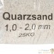 Sable Quartz Filtre Piscine 50 kg. LIVRAISON GRATUITE. Granuilométrie 1-2 mm