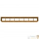 Jardinière Acier Corten 360 X 40 X 80 cm. Aspect Rouille, Très tendance. Jardin, Pation, Balcon
