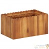 Jardinière Bois Acacia Massif 50 X 30 x 25 cm Très tendance. Jardin, Patio, Balcon