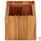 Jardinière Bois Acacia Massif 50 X 30 x 25 cm Très tendance. Jardin, Patio, Balcon