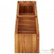 Jardinière Bois Acacia Massif 150 X 30 x 25 cm Très tendance. Jardin, Patio, Balcon