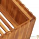 Jardinière Bois Acacia Massif 100 X 100 x 25 cm Très tendance. Jardin, Patio, Balcon