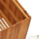 Jardinière Bois Acacia Massif 100 X 100 x 50 cm Très tendance. Jardin, Patio, Balcon
