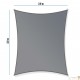 Voile d’Ombrage : 200 X 300 cm Protection Contre le Vent, le Soleil et les Rayons UV 30+ pour Votre Jardin et Balcon