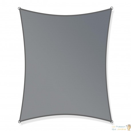 Voile d’Ombrage : 200 X 300 cm Protection Contre le Vent, le Soleil et les Rayons UV 30+ pour Votre Jardin et Balcon