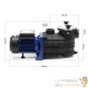 Pompe à eau piscine de qualité de 15000 l/h - Seulement 750 W
