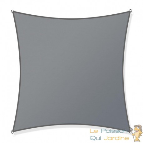 Voile d’Ombrage : 5 X 5 m Protection Contre le Vent, le Soleil et les Rayons UV 30+ pour Votre Jardin et Balcon
