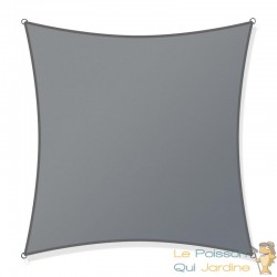 Voile d’Ombrage : 3 X 3 m Protection Contre le Vent, le Soleil et les Rayons UV 30+ pour Votre Jardin et Balcon