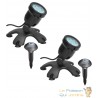 2 Spots Led Bassin 6W + CAPTEUR. Éclairage Bassin De Jardins Et Piscine