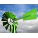 Éolienne Décorative U.S Verte Pour Jardin, Style Éolienne Américaine