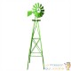 Éolienne Décorative U.S Verte Pour Jardin, Style Éolienne Américaine