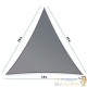 2 Voiles d’Ombrage : 4 X 4 X 4 m Protection Contre le Vent, le Soleil et les Rayons UV 30+ pour Votre Jardin et Balcon