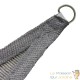 Voile d’Ombrage : 2,5 X 2,5 X 3,5 m Protection Contre le Vent, le Soleil et les Rayons UV 30+ pour Votre Jardin et Balcon