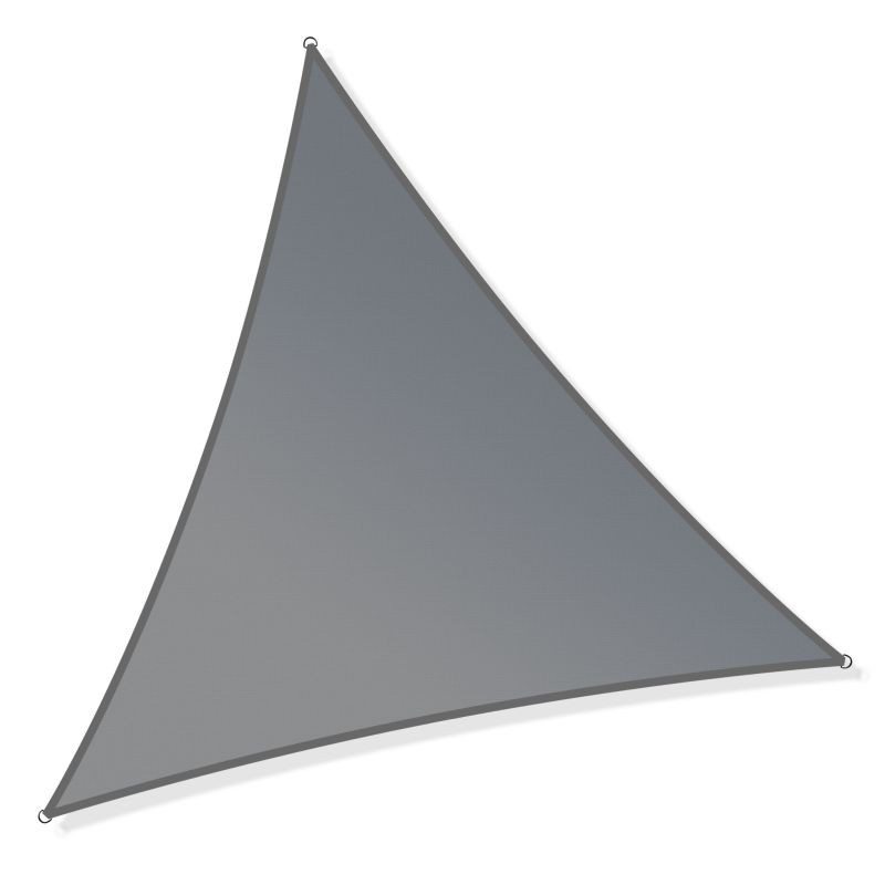 Voile d’Ombrage : 3,6 X 3,6 X 5,1 m Protection Contre le Vent, le Soleil et les Rayons UV 30+ pour Votre Jardin et Balcon