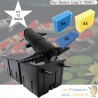 Filtre Bassin + Clarificateur UV Stérilisateur 72W, + Jeu de mousses Pour Bassin De Jardin Jusqu'à 60000L