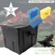 Filtre Bassin + Clarificateur UV Stérilisateur 36W, + Jeu de mousses Bassin De Jardin Jusqu'à 12000 Litres