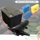 Filtre Bassin + Clarificateur UV Stérilisateur 18W, + Jeu de mousses Bassin De Jardin Jusqu'à 12000 Litres