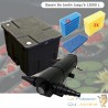 Filtre Bassin + Clarificateur UV Stérilisateur 18W, + Jeu de mousses Bassin De Jardin Jusqu'à 12000 Litres