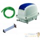 Set Aérateur Bassin Pompe à air 3600 l/h 1 diffuseur 30 cm de long SILENCIEUX. Pour 7000 litres environ