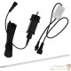 Cascade - Lame D'Eau 120 cm Inox + Led Couleur Pour Bassin De Jardin