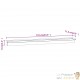 Cascade - Lame D'Eau 120 cm Inox + Led Couleur Pour Bassin De Jardin