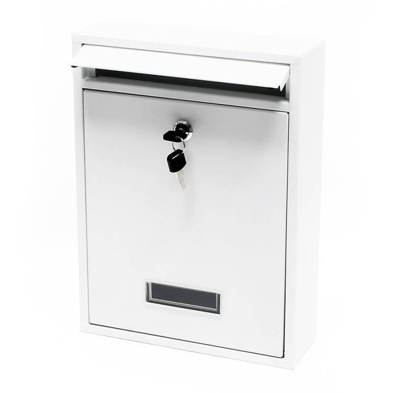 Boîte Aux Lettres Classique Blanche
