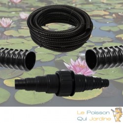 Raccord Droit - Manchon À Visser Pour Tuyau D'Aquarium Ou Bassin 20-25-32-40 mm
