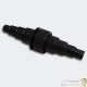 Raccord Droit - Manchon À Visser Pour Tuyau D'Aquarium Ou Bassin + 5 m de tuyau 20 mm