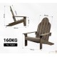 2 Chaises de jardin en pin FSC, idéal terrasse, piscine, jardin. Solidité