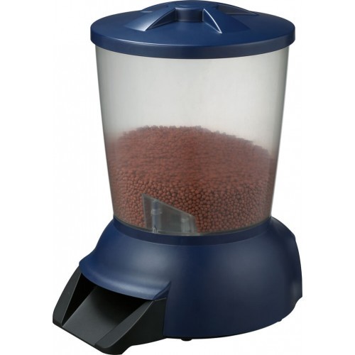 Distributeur de nourriture bassin de jardin. Simple et efficace