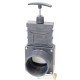 Vanne Guillotine PVC 75 mm pour bassins de jardin et irrigation