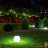Lampe Boule Extérieure 20 cm – Lumière Douce pour Jardin et Terrasse