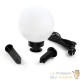 2 Lampes Boules Extérieures 20 cm – Lumière Douce pour Jardin et Terrasse