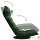 Fauteuil Moderne Vert Foncé en Velours ou chaise longue de salon. Pivotant à 360°