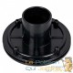 Pack vanne guillotine + connecteur bâche inox 75 mm