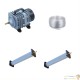 Set aération bassin de jardin 8400 l/h 2 diffuseurs 22 cm de 15000 à 20000 litres