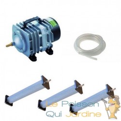 Set aération bassin de jardin 3 diffuseurs de 12000 à 15000 litres
