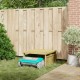 Cabane, carport ou garage pour robot tondeuse. En bois brun