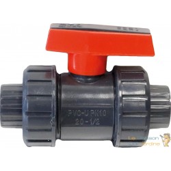 Vanne à Bille 20 mm pour bassins de jardin, piscine et irrigation