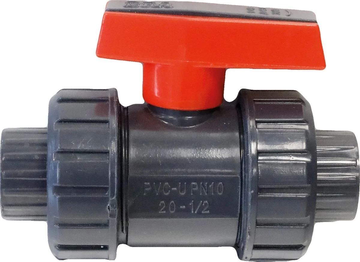 Vanne à Bille 20 mm pour bassins de jardin, piscine et irrigation