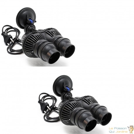 2 Pompes De Brassage 12000 l/h Pour Aquariums Marins Et Récifaux