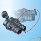 3 Pompes De Brassage 12000 l/h Pour Aquariums Marins Et Récifaux
