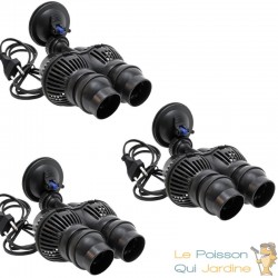3 Pompes De Brassage 12000 l/h Pour Aquariums Marins Et Récifaux