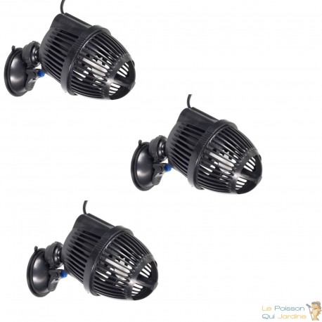 3 Pompes de brassage 3000 l/h pour brasser et oxygèner les aquariums
