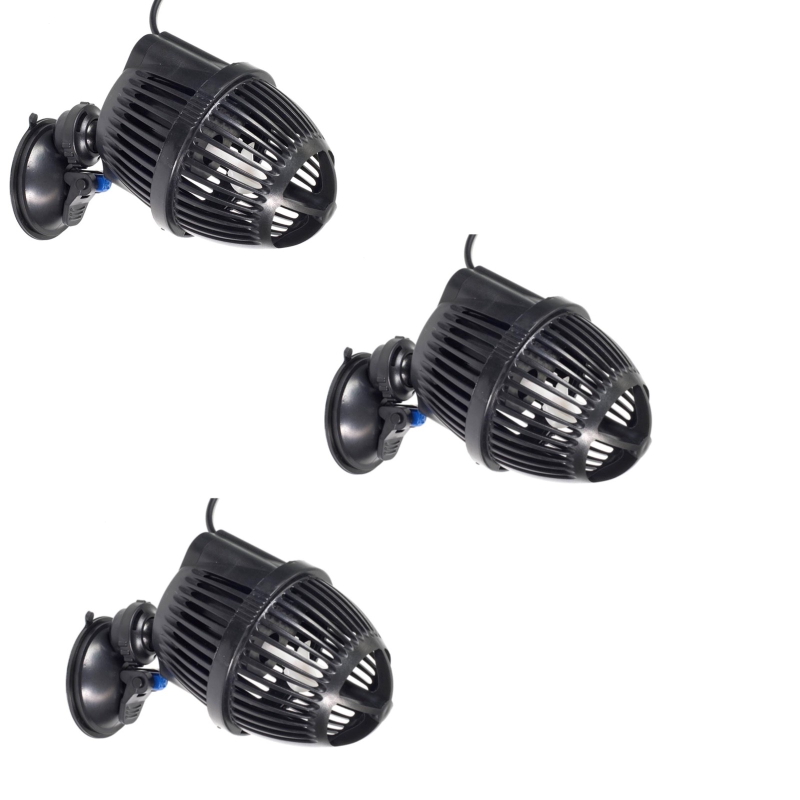 3 Pompes De Brassage 3000 l/h Pour Aquariums Marins Et Eau Douce