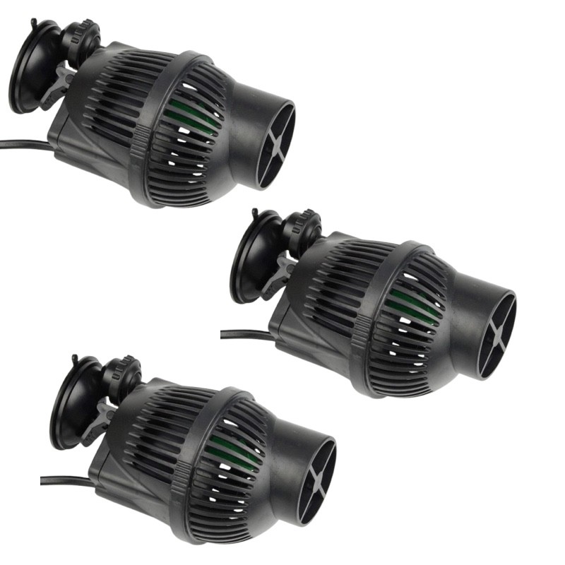 3 Pompes De Brassage De 5000 l/h Pour Aquariums Jusqu'à 300 - 400 Litres