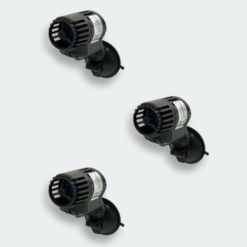 Lot de 2 Pompes De Brassage, 3000 l/h, Avec Ventouse, Aquarium