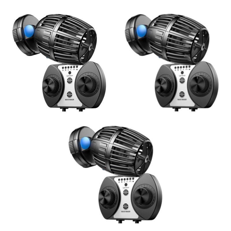 3 Pompes De Brassage, 500 À 4000 l/h + Contrôleur Pour Aquariums marins